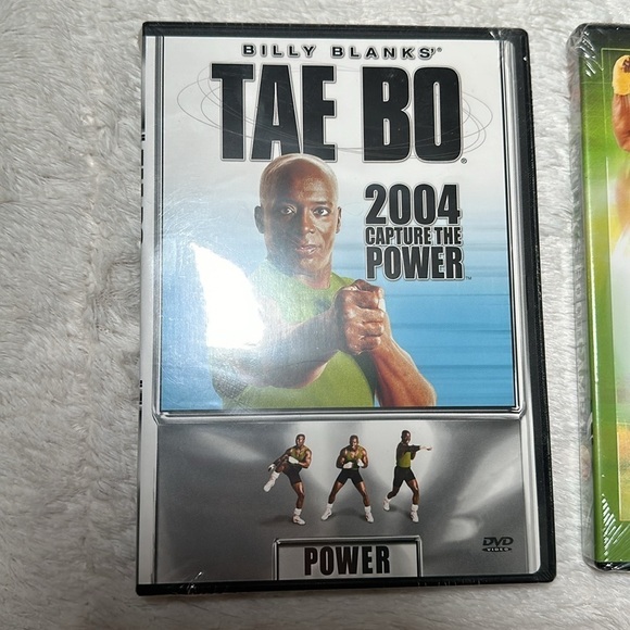 Billy Blanks DVD Combo Pack Tae Bo 2004 Capture the Power Mission 3 Abs NEW - Picture 4 of 11